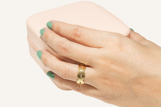 Anillo Eugenia Dorado