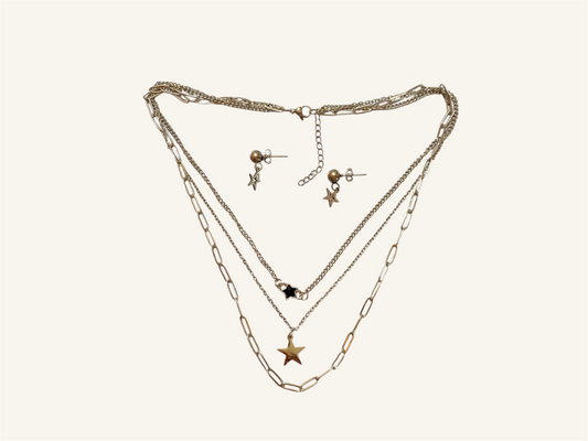 Juego Adhara Plateado