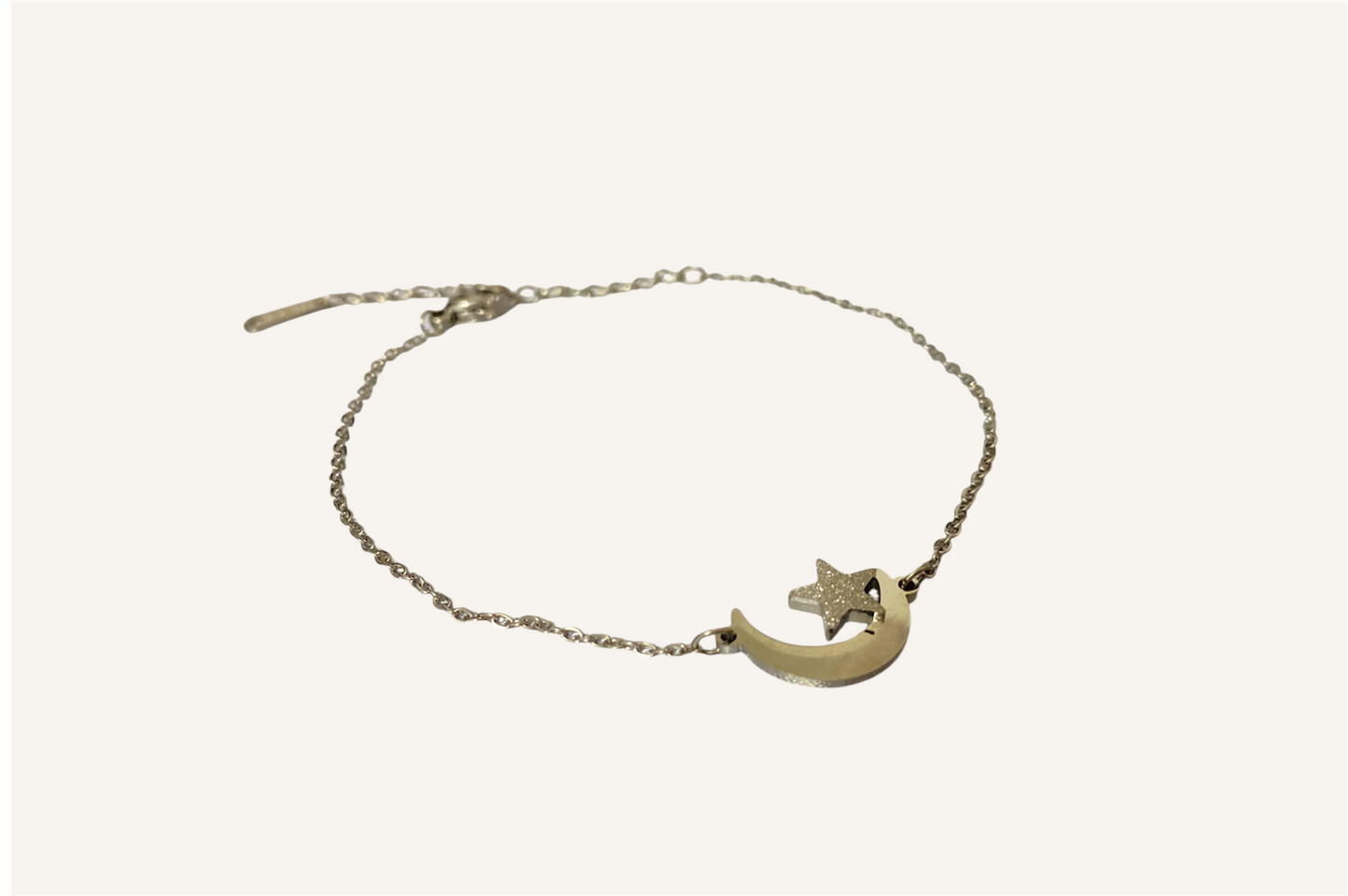 Pulsera Luna Plateada