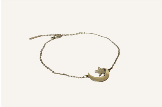 Pulsera Luna Plateada