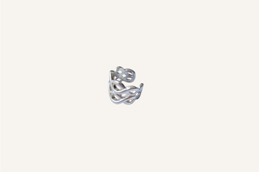 Earcuff Afrodita Plateado