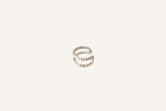 Earcuff Minerva Plateado