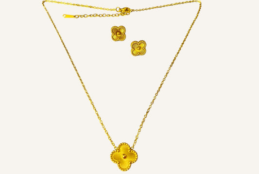 Set Trébol Dorado